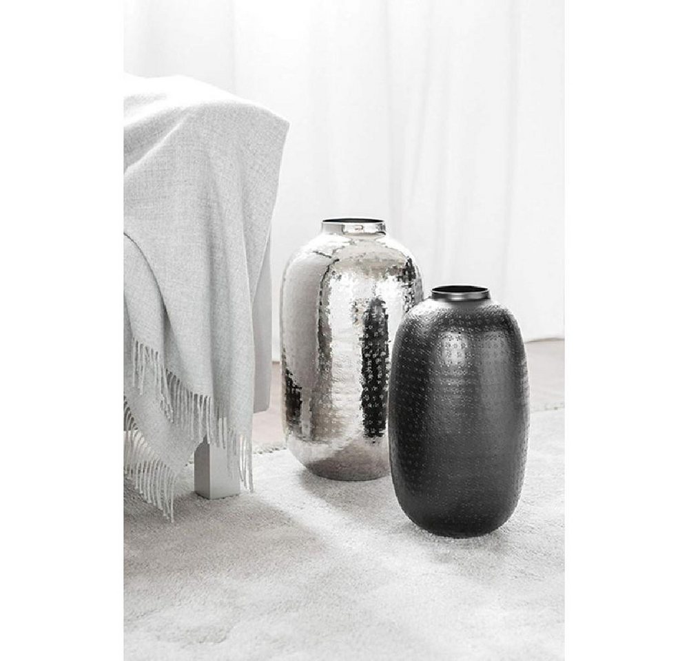 Fink Dekovase Vase Omnia Schwarz (47,5cm) – Bild 2 von 2