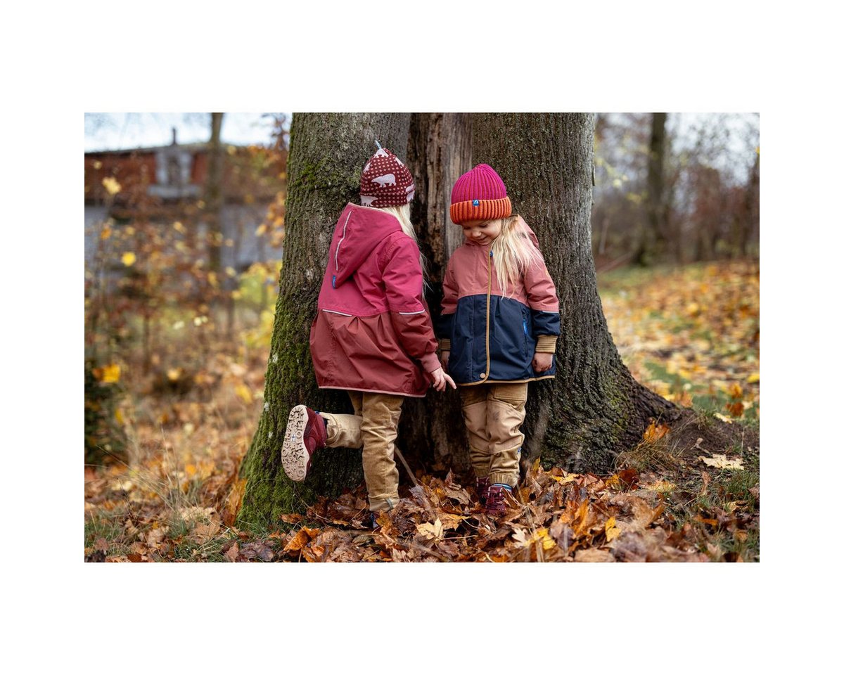 Finkid Hardshelljacke Aina Mukka Winterfeste Mädchenjacke mit Teddyfutter, wasserfest, atmungsaktiv – Bild 2 von 2