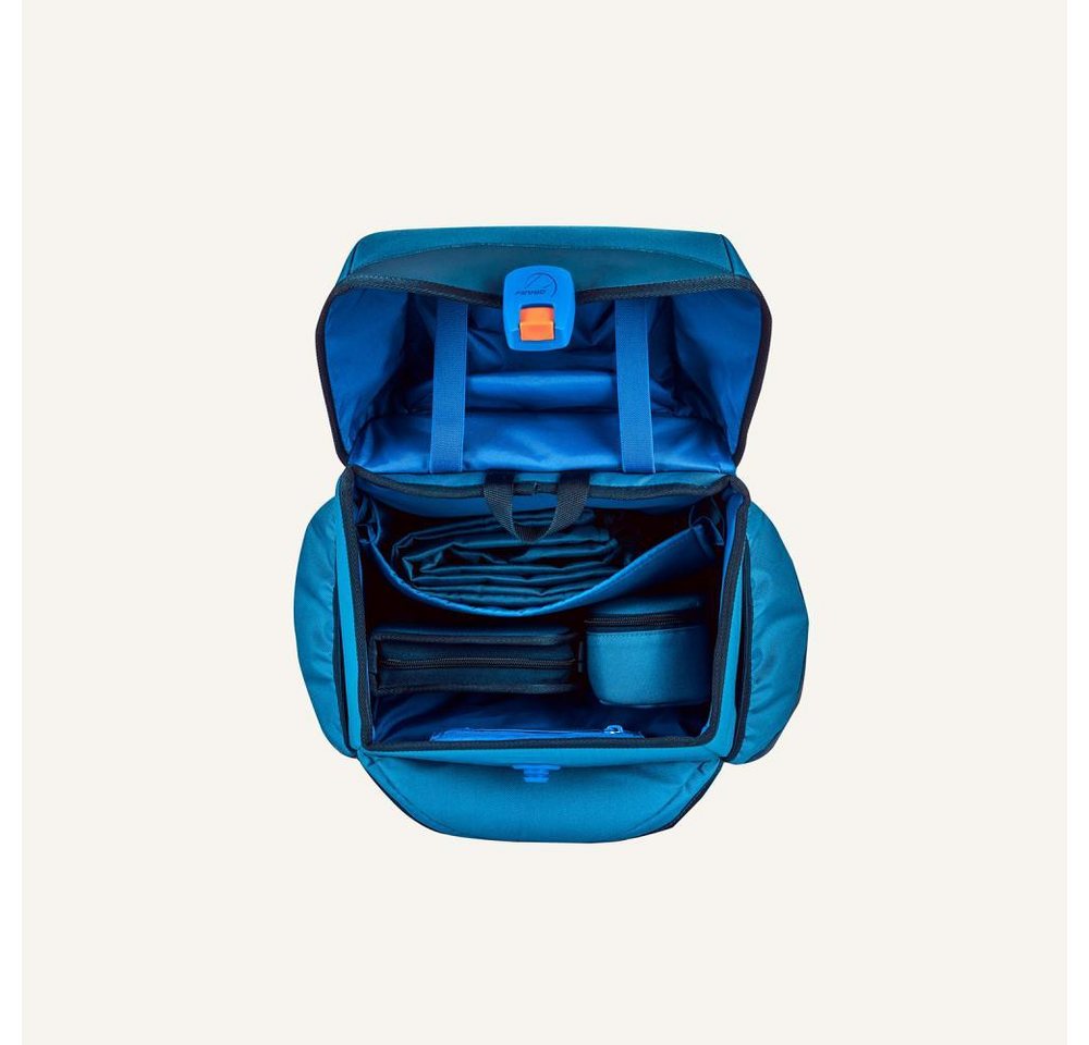 Finkid Schulranzen Buddy Classic (4tlg., inkl. Sportbeutel, Schlamperrolle, Federmäppchen) – Bild 4 von 5