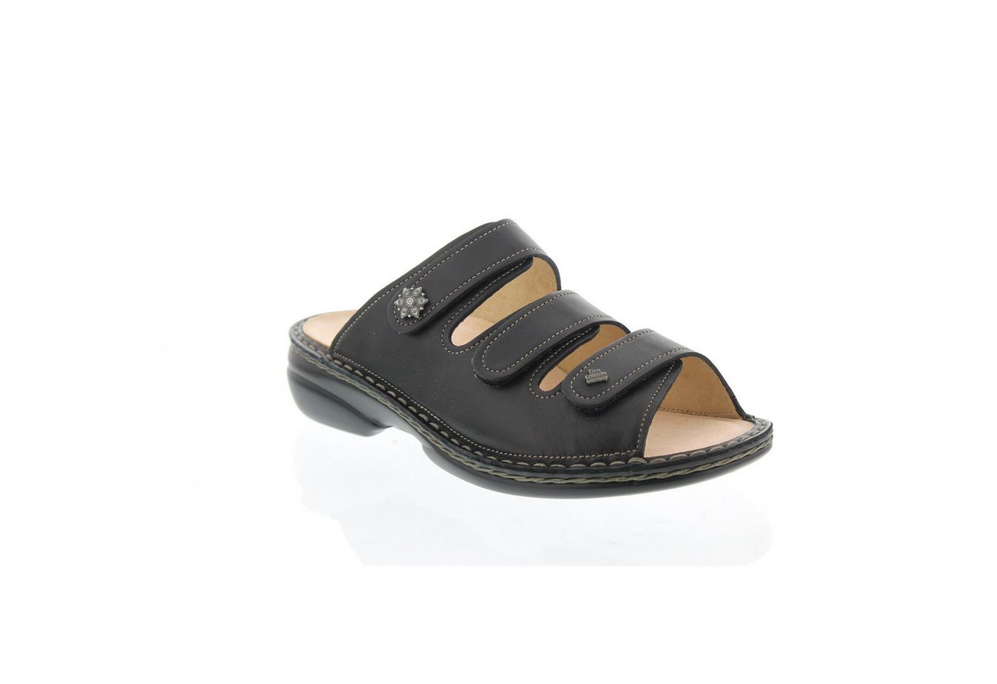 Finn Comfort Finn Comfort Menorca-S, Weichbettung, Nappaseda (Glattleder), schwarz Clog – Bild 5 von 5