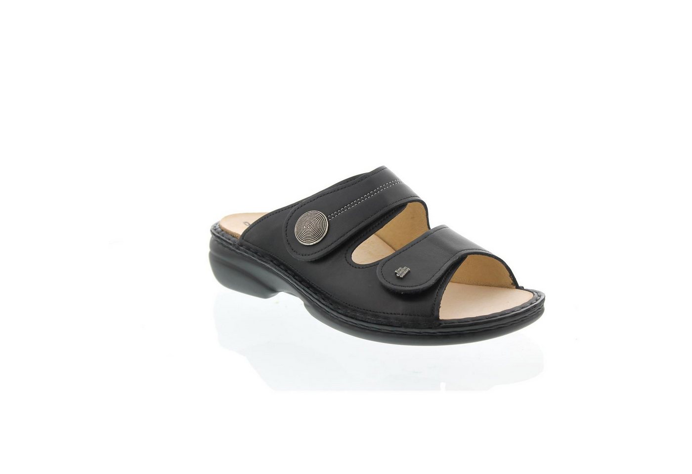 Finn Comfort Finn Comfort Sansibar, Pantolette, Nappaseda (Glattleder), schwarz, 25 Pantolette – Bild 5 von 5
