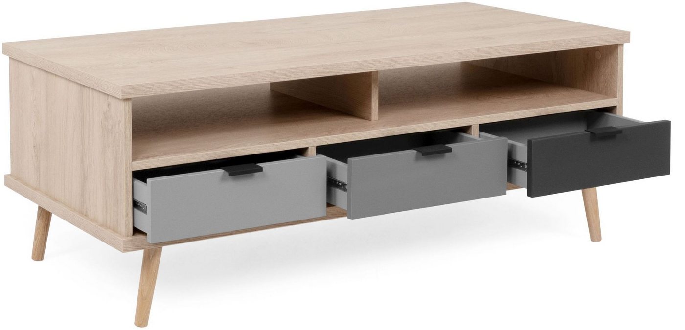 Finori Couchtisch Epik 54, Modern Dekor Elegance Endgrain 120 x 46,3 x 60 cm – Bild 2 von 5