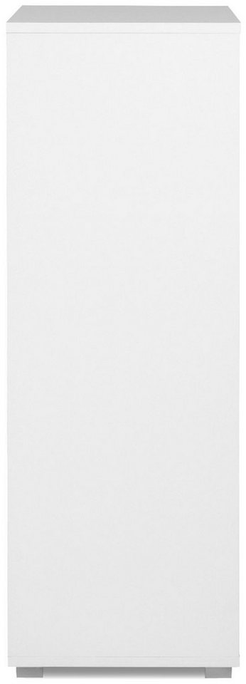 Finori Regal Fyn 20A, Weiß, Modern, inkl. Wandbefestigung, 46 x 96,5 x 33,5 cm – Bild 3 von 5