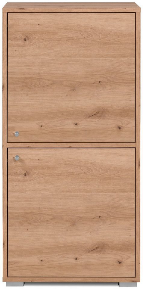 Finori Regal Fyn 20D, Artisan Oak, Modern, inkl. Wandbefestigung, 46 x 96,5 x 33,5 cm – Bild 2 von 5
