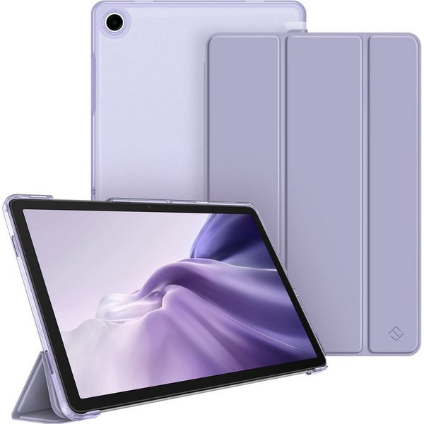 Fintie Tablet-Hülle für Samsung Galaxy Tab A11+ Plus 11" 2025 / Tab A9+ Plus 11 Zoll 2023 11 Zoll, Ultradünn Schutzhülle mit Translucent Rückseite in Matt-Optik