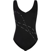 FIREFLY Damen Badeanzug Da.-Badeanzug Alisa, Größe 42B in Schwarz