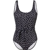 FIREFLY Damen Badeanzug Dotty Siana W, Größe 40 in Schwarz