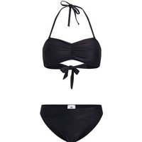 FIREFLY Damen Bikini Da.-Bikini Mae II W Wavy ST, Größe 42 in Schwarz