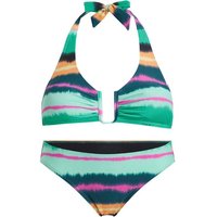 FIREFLY Damen Bikini Da.-Bikini Maia W Batik Stripes, Größe 42 in Silber