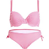 FIREFLY Damen Bikini Da.-Bikini Malory II W Vichy, Größe 36B in Pink