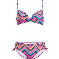 FIREFLY Damen Bikini Da.-Bikini Marina W Retro Batik, Größe 38C in Schwarz