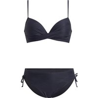 FIREFLY Damen Bikini Da.-Bikini Marina W Wavy ST, Größe 36C in Schwarz