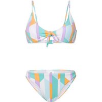 FIREFLY Damen Bikini Stripy Milla W, Größe 42 in Pink