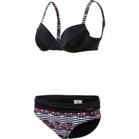 FIREFLY Damen Bikini Valentina, Größe 44D in Schwarz