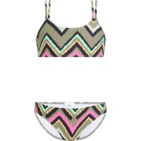 FIREFLY Kinder Bikini Mä.-Bikini Sanna G Retro Batik, Größe 152 in Schwarz