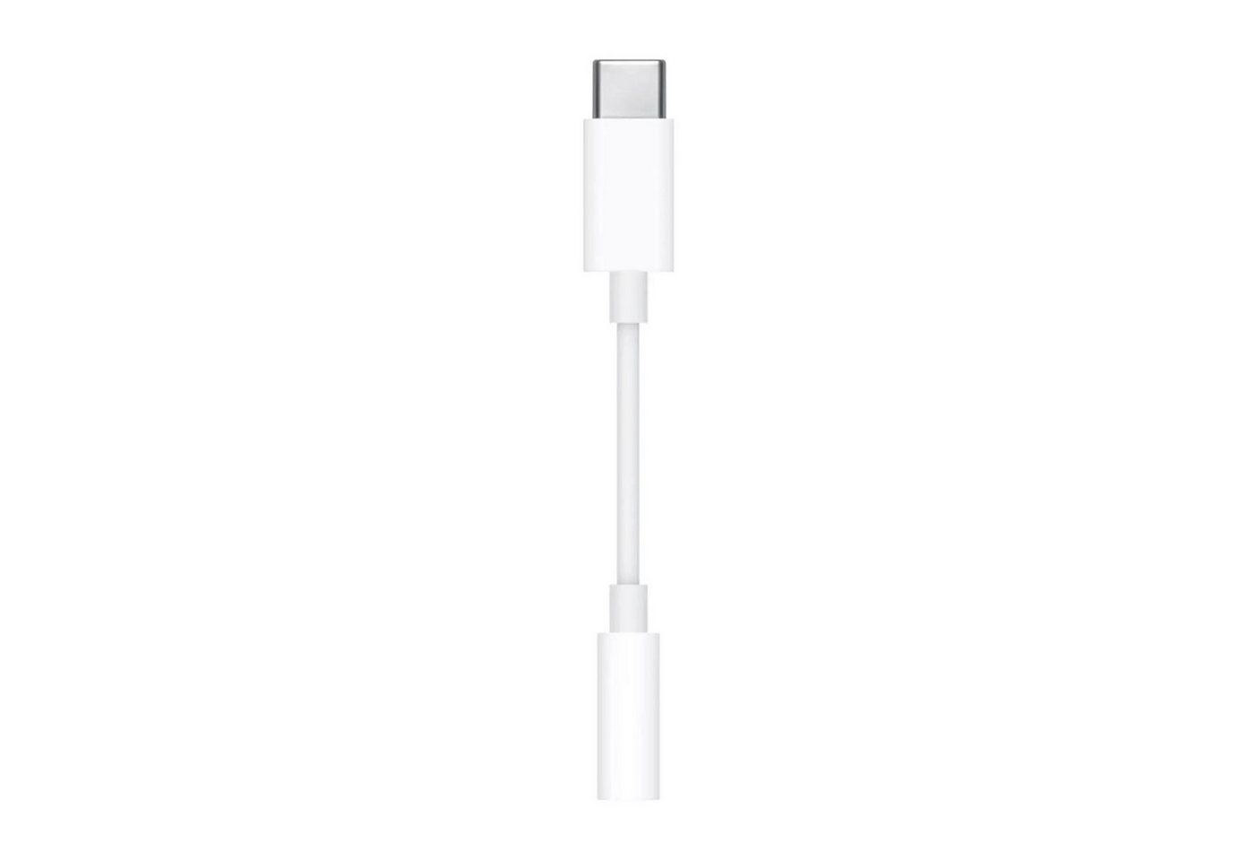 Firelia AUX-Adpater USB-C auf 3,5-mm Klinkenstecker Audio-Adapter USB-C zu 3,5-mm-Klinke, Für iPhone oder iPad, Weiß – Bild 2 von 3
