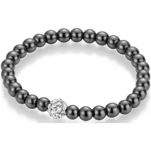 Firetti Armband Schmuck Geschenk Armschmuck Armkette Edelstein Farbstein, mit Edelsteinkugeln, Kristallstein