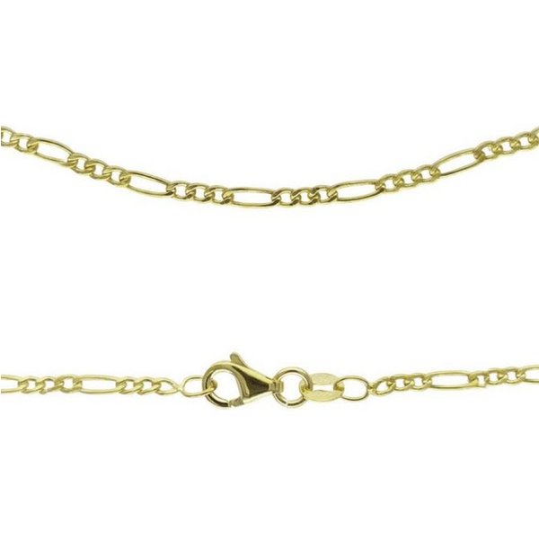 Firetti Collierkettchen Schmuck Geschenk Gold 333 oder 585 Figarokettengl. in mehreren Breiten, Made in Germany