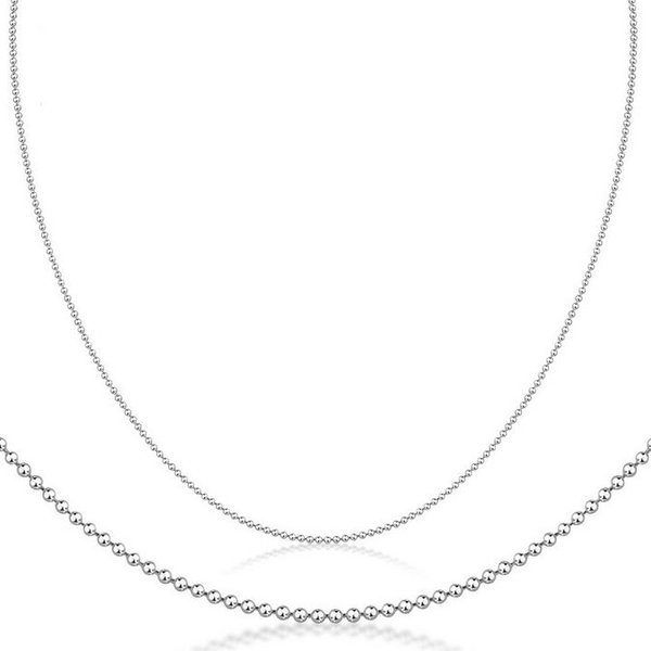Firetti Collierkettchen Schmuck Geschenk Silber 925 Halsschmuck Halskette Kugelkette, Made in Germany