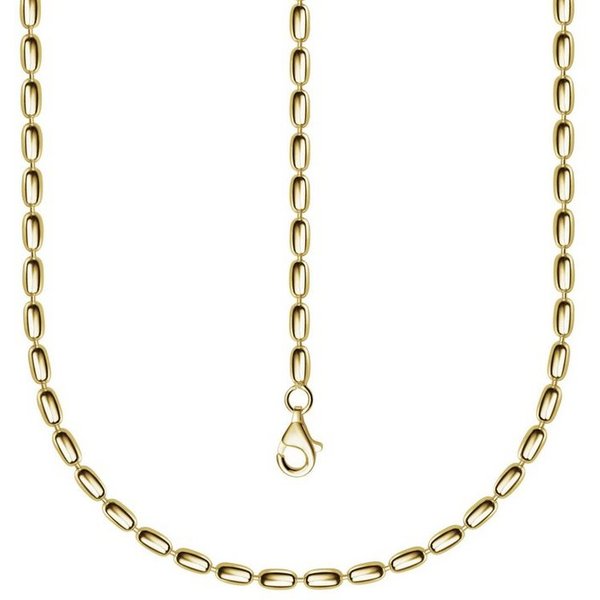 Firetti Collierkettchen Schmuck Geschenk Silber 925 Kugelkettengliederung 2,5 mm breit, Made in Germany