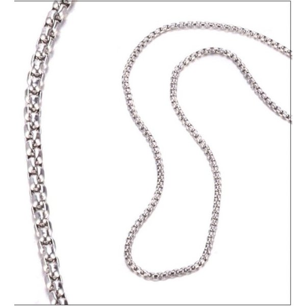 Firetti Edelstahlkette Schmuck Geschenk Venezianerkettengliederung, 2,5 mm breit