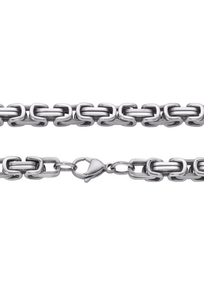Firetti Edelstahlkette Schmuck Geschenk Halskette Königskette versch. Längen – Bild 3 von 5