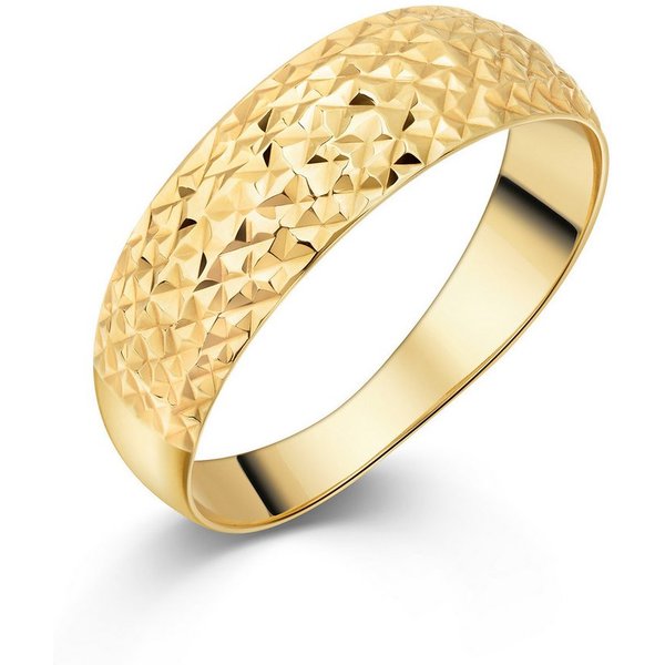 Firetti Fingerring Schmuck Geschenk Gold 375 Damenring Ring Struktur