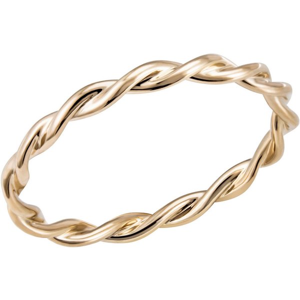 Firetti Fingerring Schmuck Geschenk Gold 585 Goldring Damenring gedreht