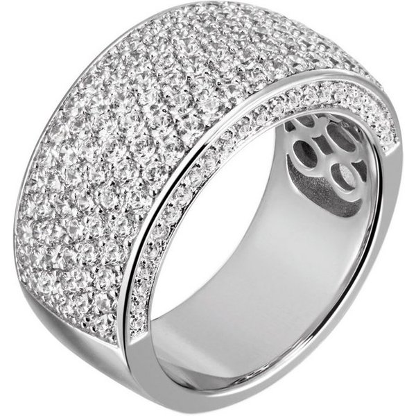 Firetti Fingerring Schmuck Geschenk Silber 925 Silberring, mit Zirkonia (synth)