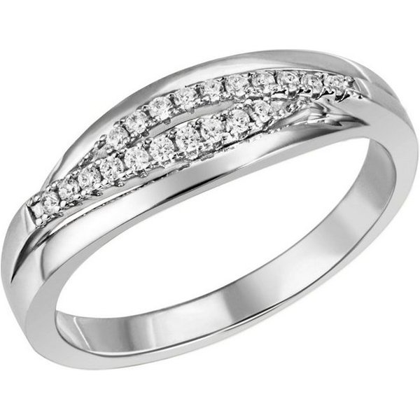Firetti Fingerring Schmuck Geschenk Silber 925 Silberring Ring glitzernd, mit Zirkonia (synth)