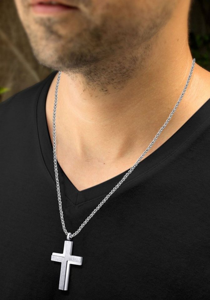 Firetti Kette mit Anhänger Schmuck Geschenk Kreuz – Bild 4 von 5