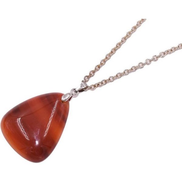 Firetti Kette mit Anhänger Schmuck Geschenk, Achat, Made in Germany - mit Achat