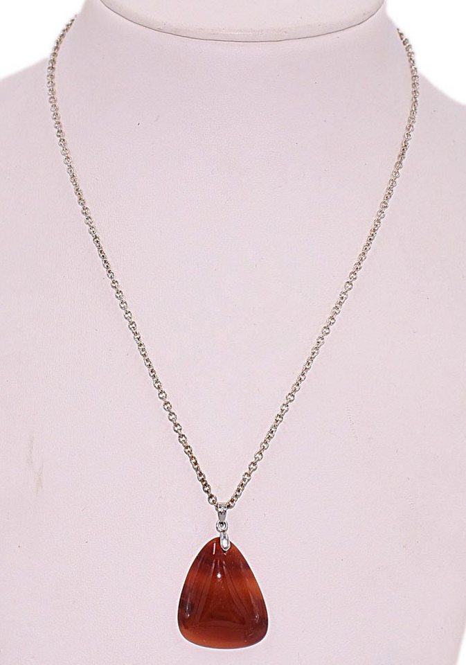 Firetti Kette mit Anhänger Schmuck Geschenk, Achat, Made in Germany - mit Achat – Bild 2 von 3