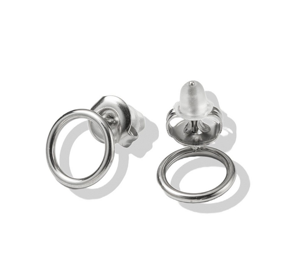 Firetti Ohrstecker-Set Multipack Schmuck Geschenk Edelstahl Ohrschmuck Ohrringe (Set, 6-tlg), Made in Germany – Bild 4 von 5