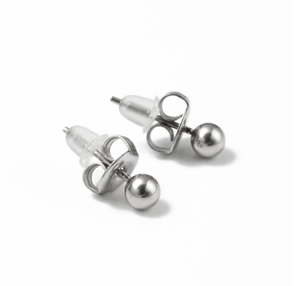 Firetti Ohrstecker-Set Multipack Schmuck Geschenk Edelstahl Ohrschmuck Ohrringe (Set, 6-tlg), Made in Germany – Bild 5 von 5