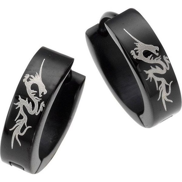 Firetti Paar Creolen Schmuck Geschenk Drache