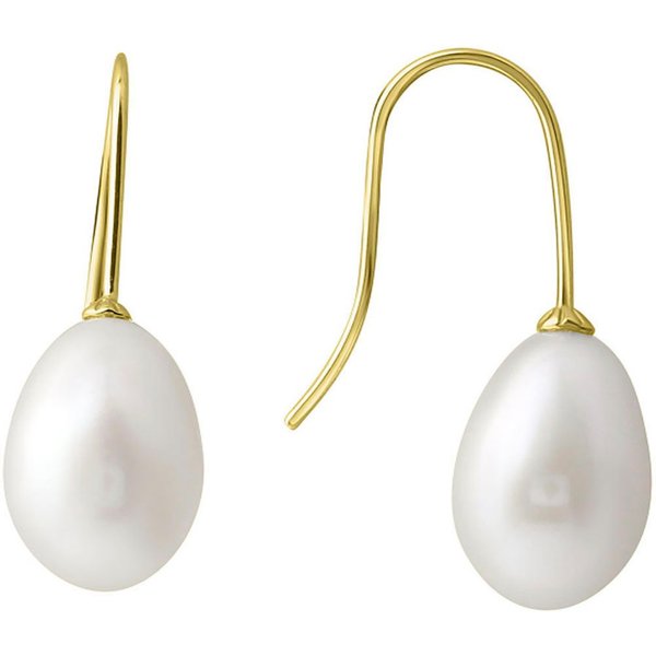 Firetti Paar Ohrhaken Schmuck Geschenk, Ohrringe, Gold 375, mit Süßwasserzuchtperle
