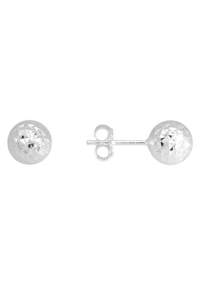 Firetti Paar Ohrstecker Schmuck Geschenk Silber 925 Ohrschmuck Kugeln – Bild 2 von 2