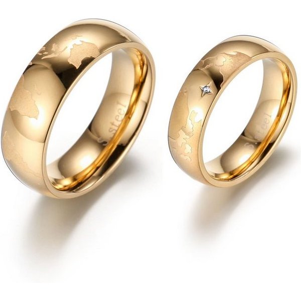 Firetti Partnerring Schmuck Geschenk "LIEBE" Earth, mit oder ohne Zirkonia (synth)