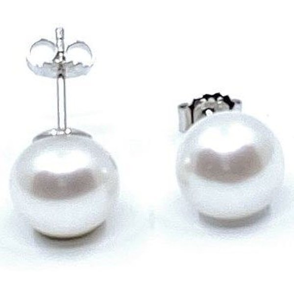 Firetti Perlenohrringe Schmuck Geschenk Ohrschmuck Perle, Made in Germany - mit Süßwasserzuchtperle