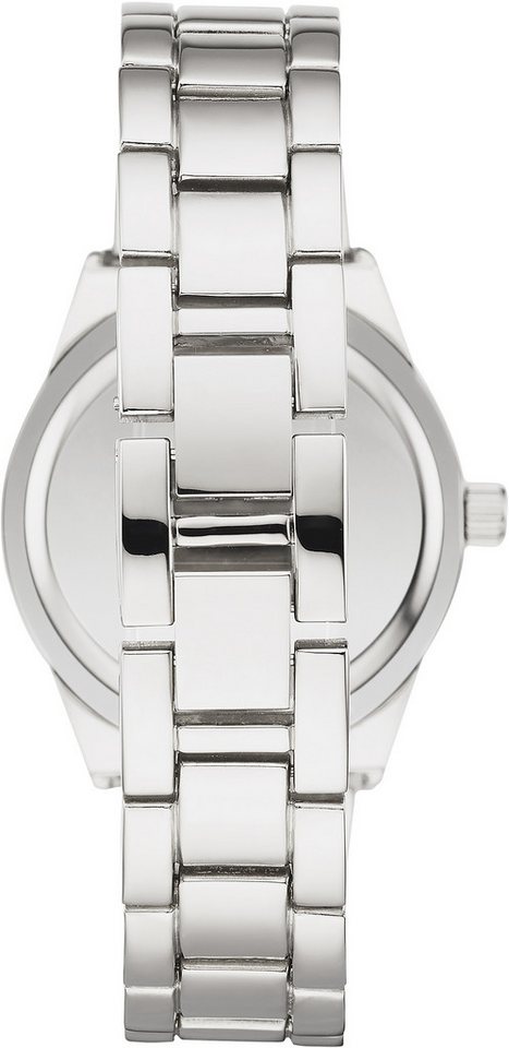 Firetti Quarzuhr Lumina, (Set, 4-tlg., mit Anhänger, Kette und 1 Paar Ohrsteckern), Armbanduhr, Damenuhr, Ideal auch als Geschenk, analog, Glassteine – Bild 4 von 5