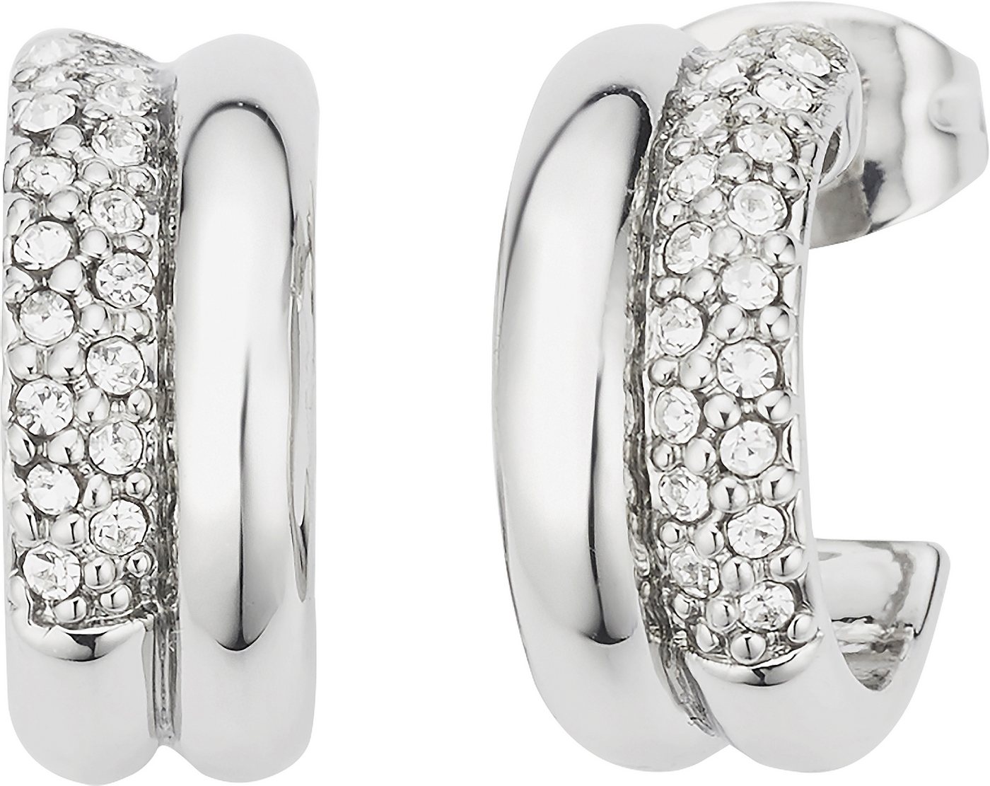 Firetti Quarzuhr Lumina, (Set, 4-tlg., mit Anhänger, Kette und 1 Paar Ohrsteckern), Armbanduhr, Damenuhr, Ideal auch als Geschenk, analog, Glassteine – Bild 5 von 5