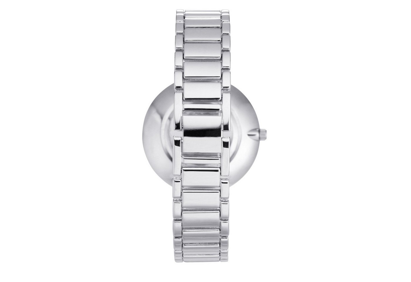 Firetti Quarzuhr Spectrum, (Set, 4-tlg., mit Anhänger, Kette und 1 Paar Ohrsteckern), Armbanduhr, Damenuhr, Ideal auch als Geschenk, analog, Glassteine – Bild 4 von 5