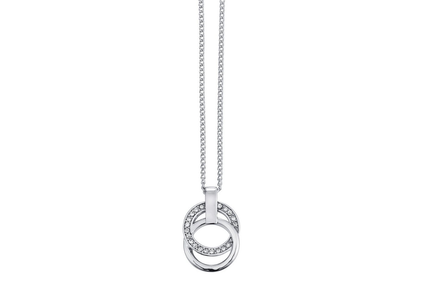 Firetti Quarzuhr Spectrum, (Set, 4-tlg., mit Anhänger, Kette und 1 Paar Ohrsteckern), Armbanduhr, Damenuhr, Ideal auch als Geschenk, analog, Glassteine – Bild 5 von 5