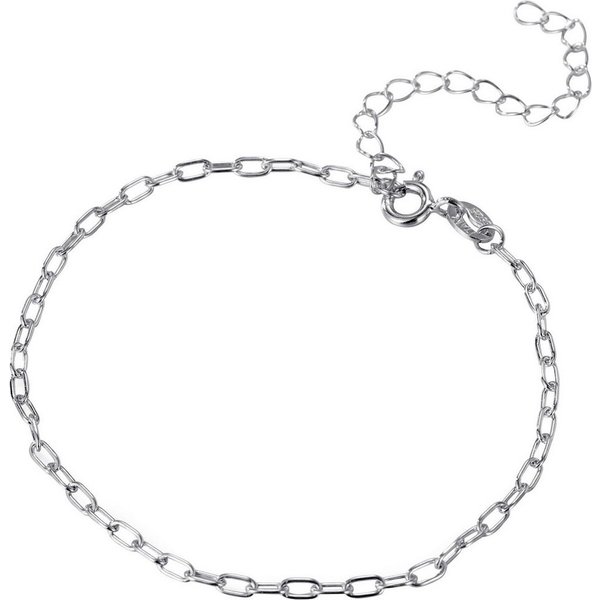 Firetti Silberkette Schmuck Geschenk Silber Armband Kette Fußkette Bauchkette Ankerglieder, in verschiedenen Längen erhältlich