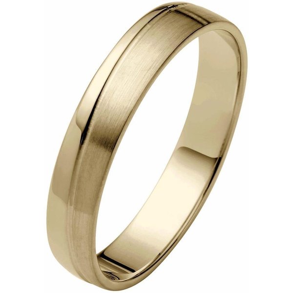 Firetti Trauring Schmuck Geschenk Gold 375 Hochzeit Ehering "LIEBE", Made in Germany, wahlweise mit oder ohne Brillanten