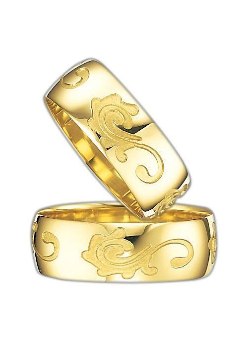 Firetti Trauring Schmuck Geschenk Gold 375 Hochzeit Ehering Trauring "LIEBE", Made in Germany – Bild 2 von 5