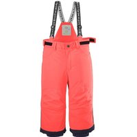 FIRST INSTINCT by killtec Kinder Latz-/Trägerhosen lang Ki FISW 7 MNS SKI PNTS, Größe 86/92 in Pink