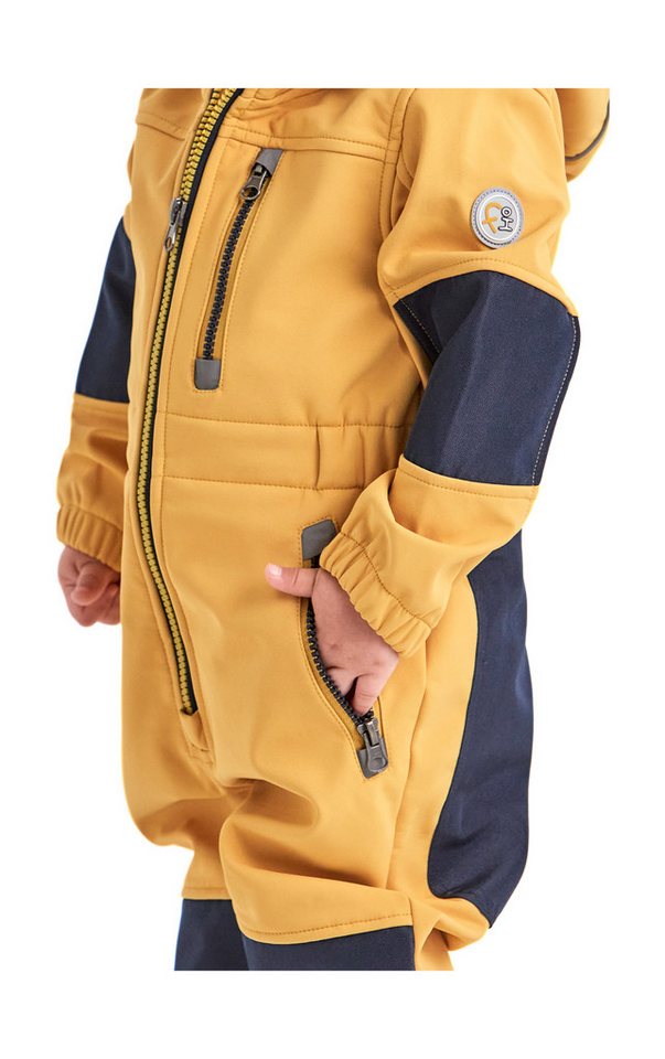 first instinct by killtec Overall FIOW 35 MNS ONPC Softshellanzug mit Fleece Innen, wasserabweisend, winddicht – Bild 3 von 5