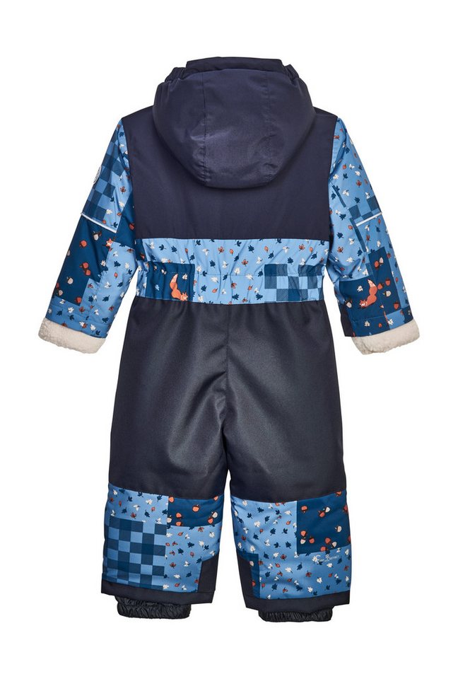 first instinct by killtec Overall FISW 45 MNS ONPC Wind- und wasserdichter Skioverall mit fröhlichem Print u. Teddyfleece – Bild 2 von 2
